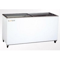 Морозильный сундук Gooder UDD 600 SC | 662 л, Прямое стекло, 8 корзин | BU HORECA