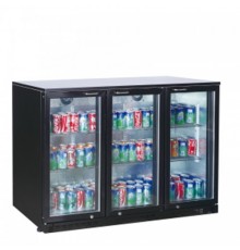 Холодильный шкаф Gooder BBT350H | 320 л, Черный, Стеклянные Двери | BU HORECA